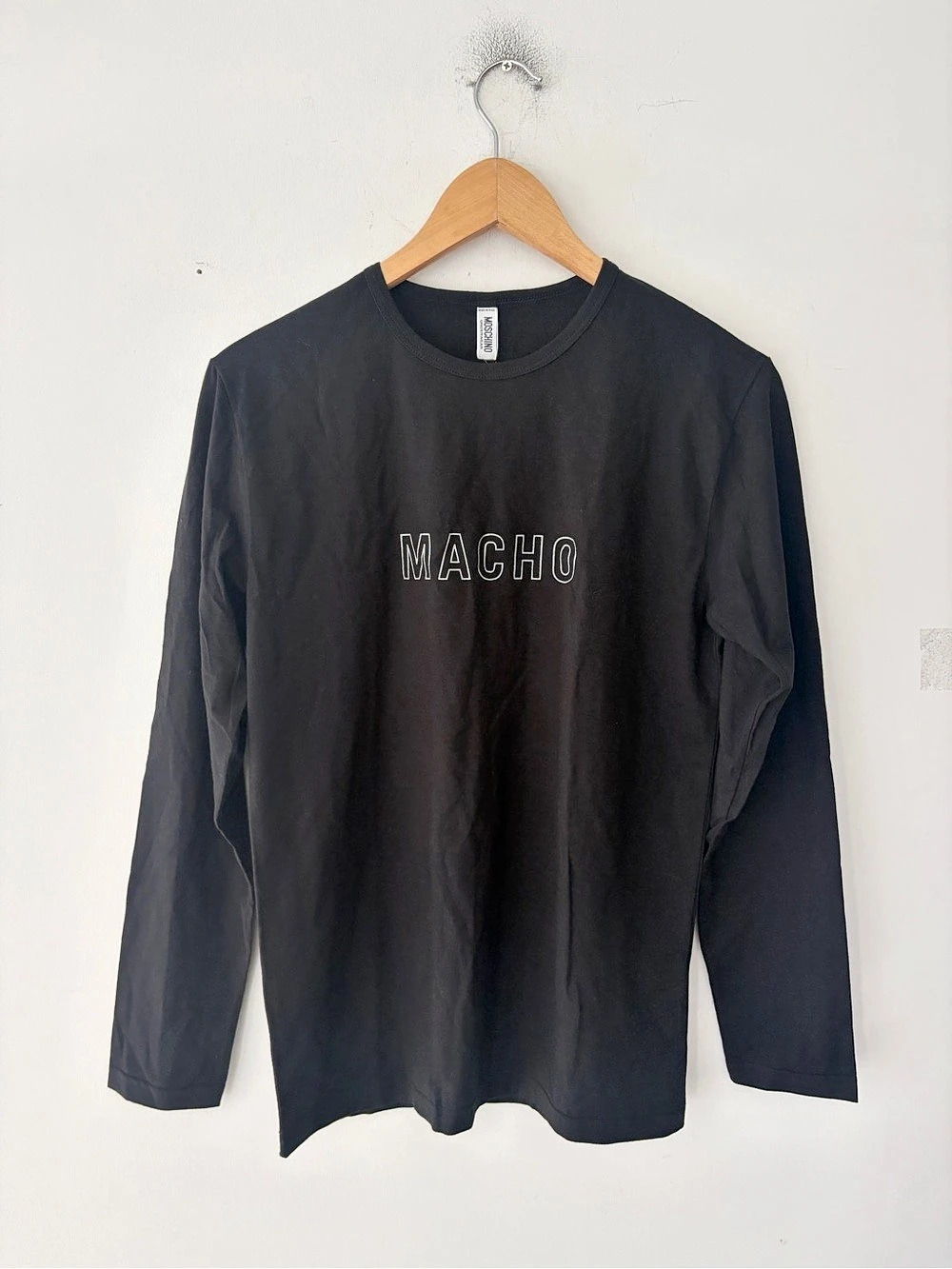 Moschino Underwear Macho Long Sleeve T-Shirt Underwear Long Sleeve Tee Black